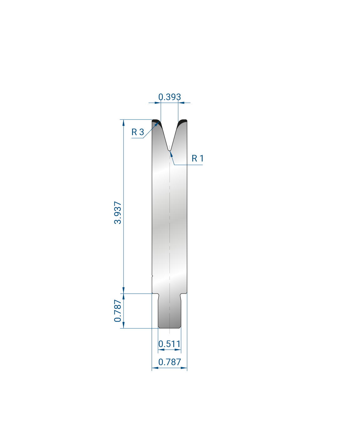 3238 - 1V Dies - 30°