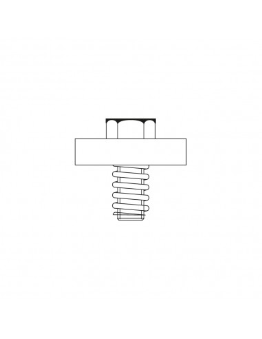 1074 - Spring + Screw + Plate